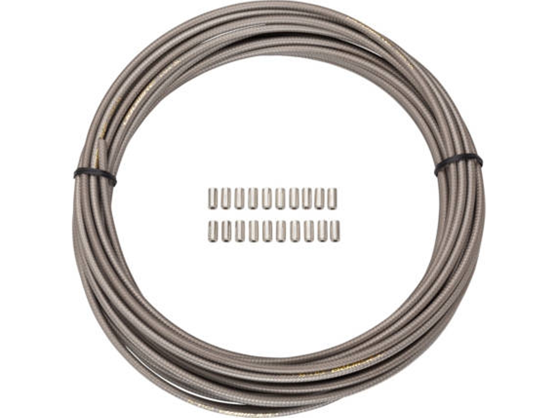 Cabo do Travão JAGWIRE WORKSHOP Brake Housing 0,5 cm Cgx-Sl Slick-Lube 10 M-Titanium (Cinzento - TU)