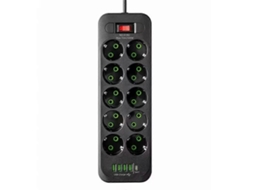 Régua De Tomadas Com Plugue Europeu, 4 Portas Usb E Carregamento Rápido. Olysi Shop
