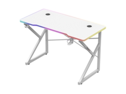 Mesa de jogo Hero 1.7 Rgb branca Huzaro