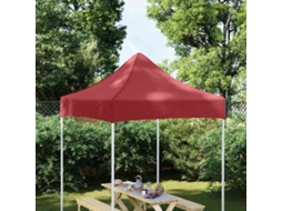 Vidaxl Teto Para Tenda De Festas 2x2 M 270 G/m² Bordô