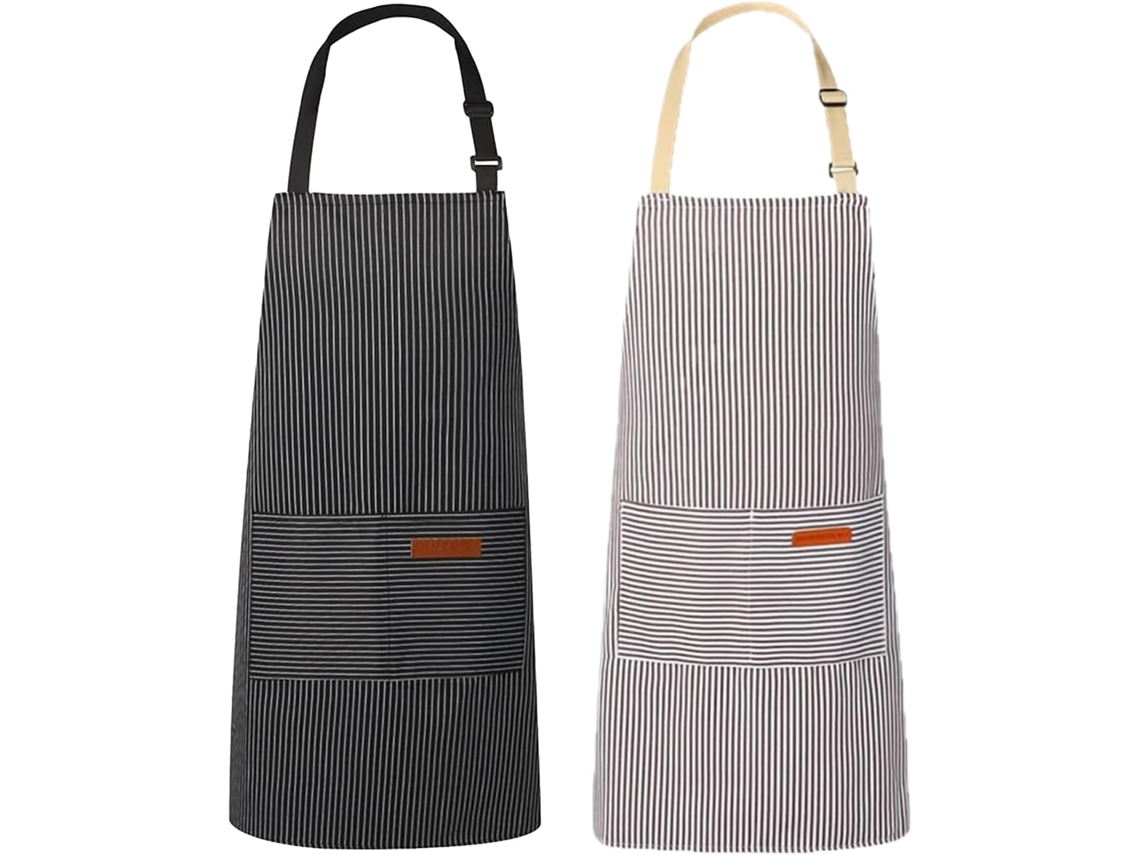 Avental De Cozinha Impermeável De 72 Cm (28,35 Polegadas), Ideal Para Cozinhar E Grelhar, Com Dupla Camada.