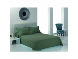 Colcha HOSTELINE RETRO (Cinzento Pérola - 180 x 260 cm)