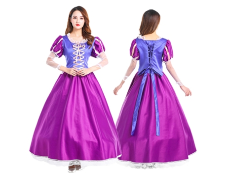 Vestido FPSP Enchanted Wonderland Rapunzel Costume Princess (L)