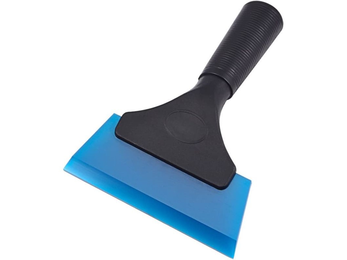 Raspador de Goma Pequeno 5 Polegadas para Vidros de Carro, Janelas, Espelhos e Box de Banho