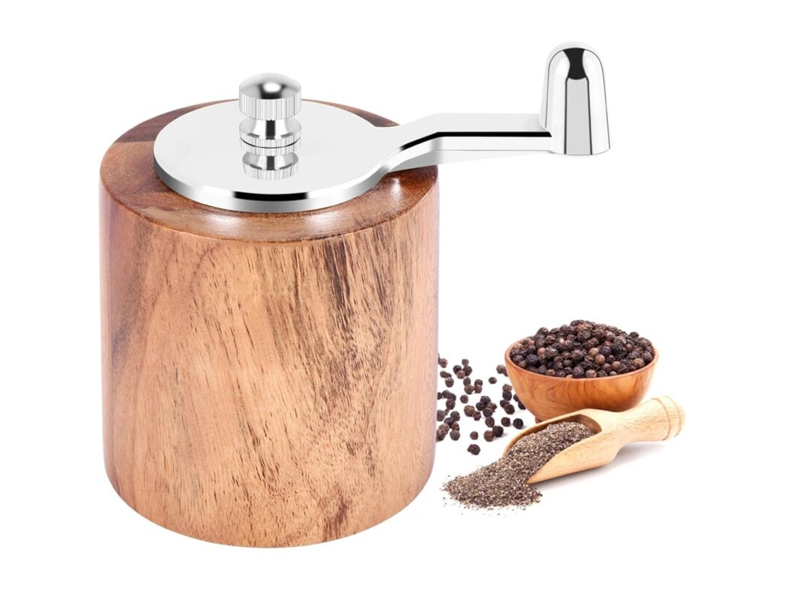 Moedor de Pimenta Manual com Manivela Longa AQUAFORGE