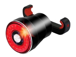 Luz Traseira De Bicicleta Inteligente Luz Traseira De Bicicleta À Prova Dágua Com Sensor De Freio Luzes Traseiras Do Espigão Do Selim Yizhood (preto)