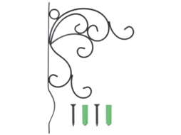 Suporte Para Plantas Penduradas Laxiscreed Em Ferro - Parede, Decorativo Com Parafusos Para Sala E Varanda