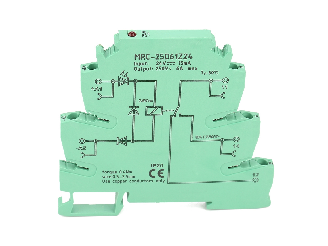 Laxiscreed Placa De Amplificador De Relé Para Plc, Ultra-fina, 24v Dc Para Automação Industrial