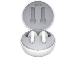 Auriculares Bluetooth True Wireless LG Tone Free FP3 (In Ear - Microfone - Branco)