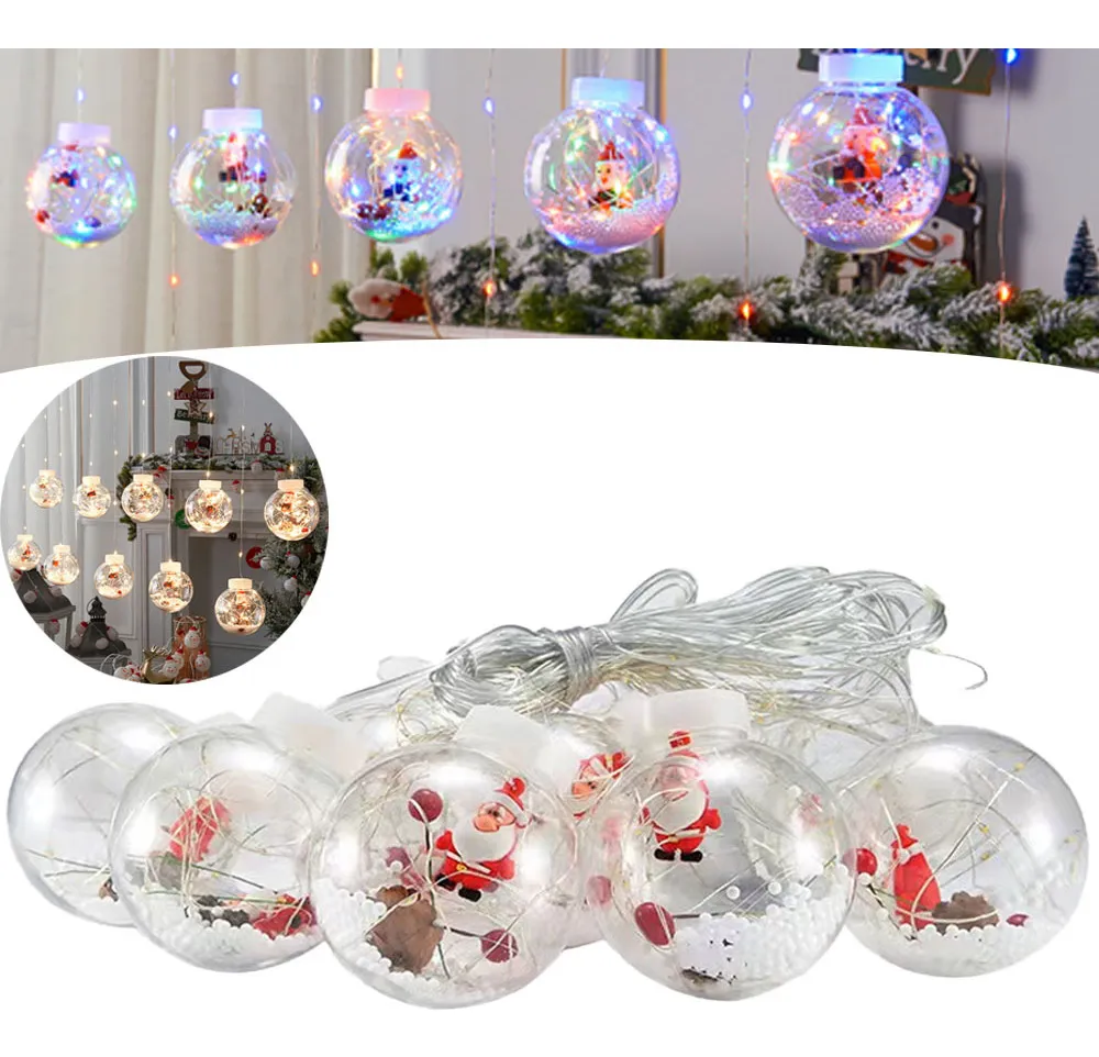 Nova Luz Led Suspensa De Natal, Operada Por Bateriavayotoy
