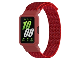 Pulseira De Nylon Adequada Para O Relógio Samsung Galaxy Fit3.vermelho Samsung Fit3 Yunzii