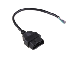 Cabo De Extensão Obd2 Macho De 16 Pinos Para Interface De Diagnóstico Automotivo Aquaforge