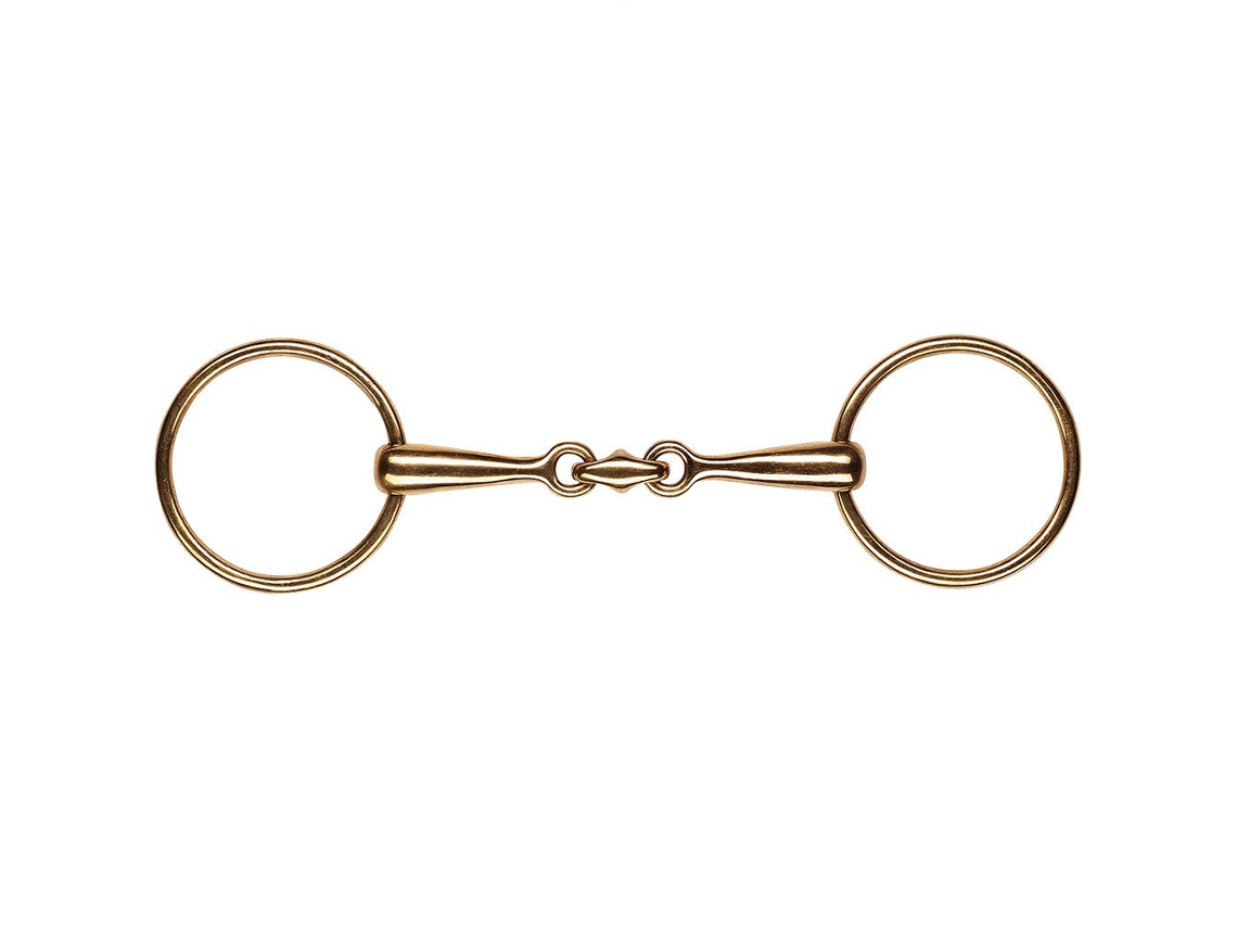 Bridões Sólidos Finos Anatômicos Cyprium Dourado 145 Mmfeeling