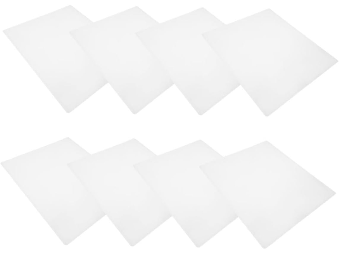 Folhas De Plástico Transparente Capas Internas De 55 X 71 Cm Para Fotos, Pôsteres E Certificados. Gokoco