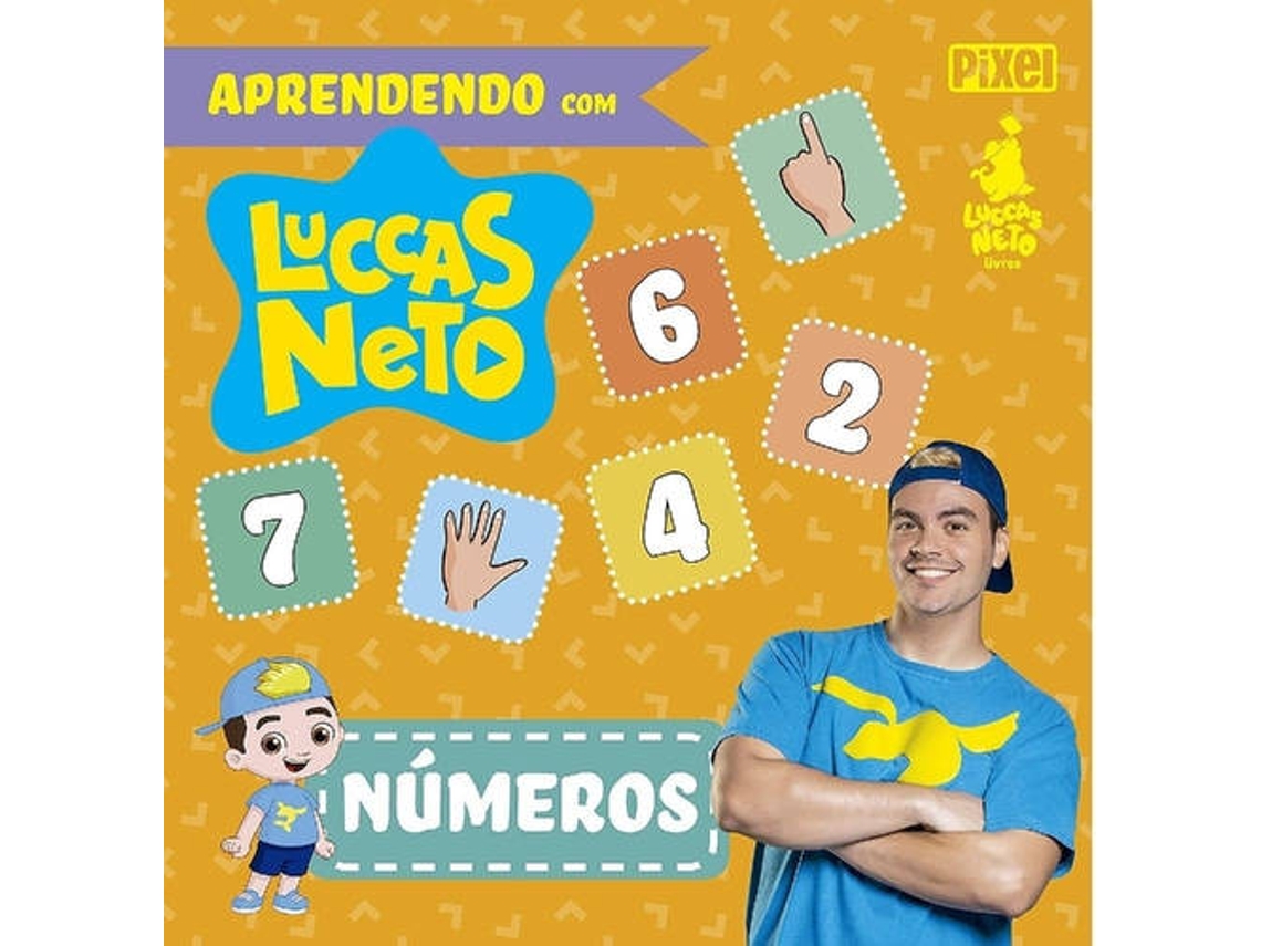 Livro Aprendendo com Luccas Neto - Números de Luccas Neto (Português)