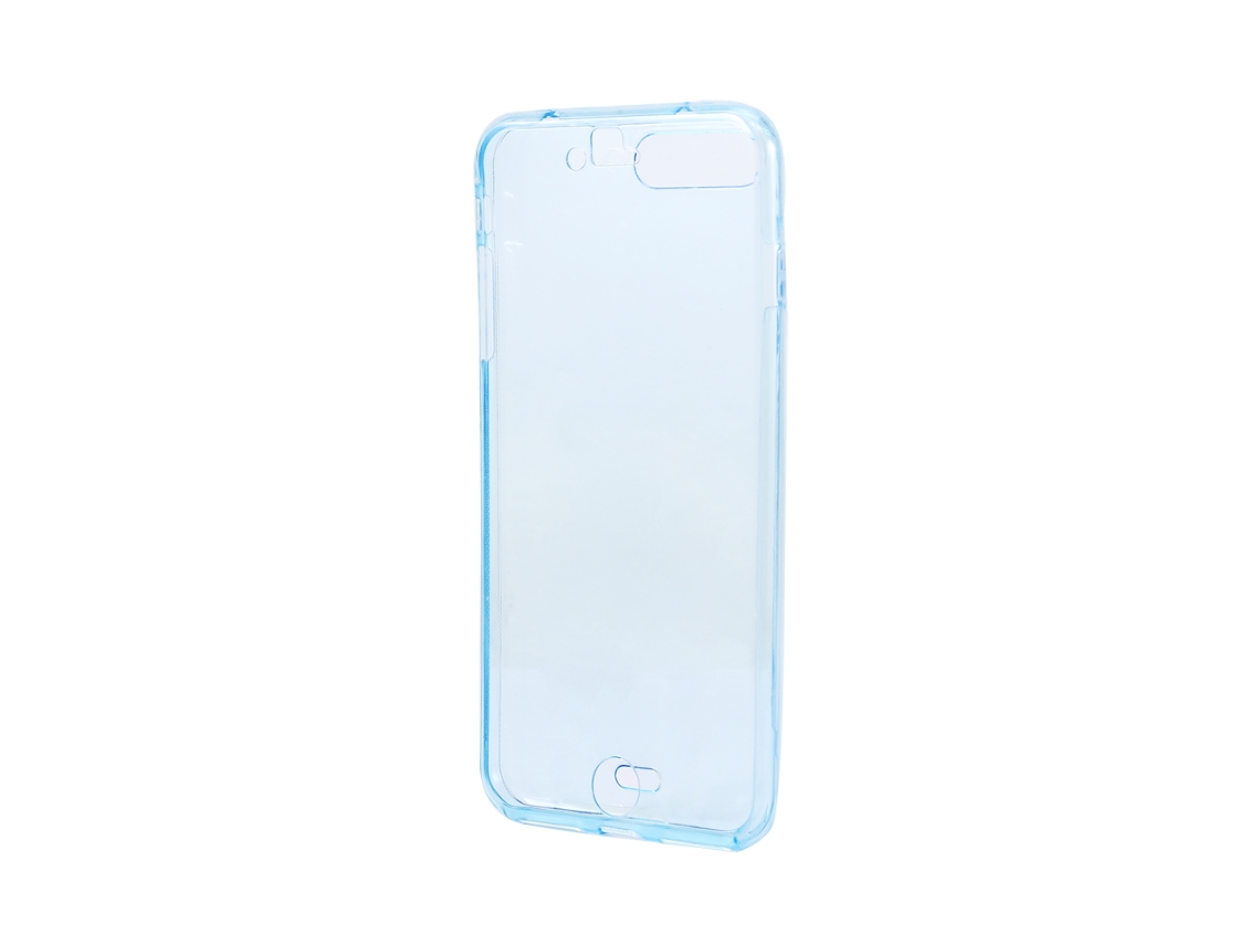 Capa para Telefone EOOCOO proteção azul transparente 360