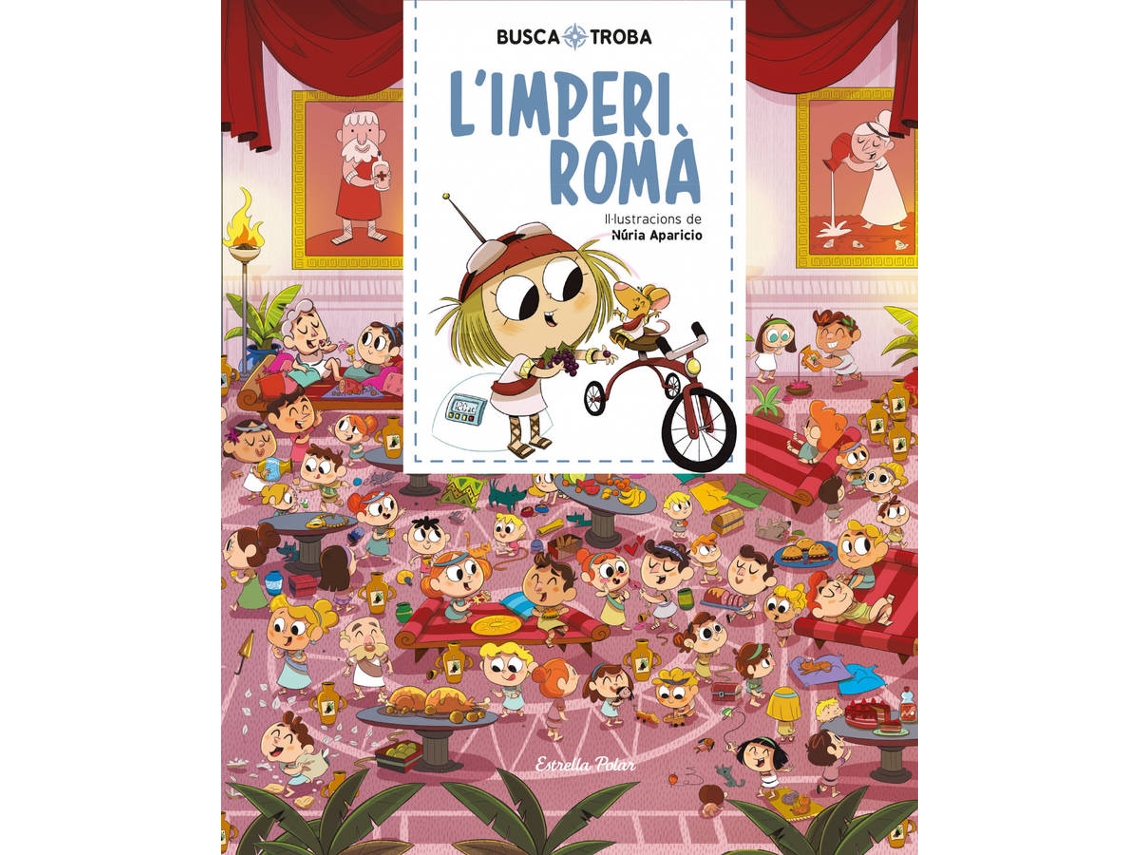 Livro Busca I Troba. LImperi Romà de Núria Aparicio