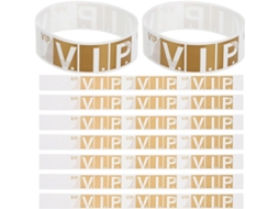 Secfou 600-pulseiras De Papel Descartáveis Impermeáveis Para Festas, Shows, Festivais E Eventos Sociais