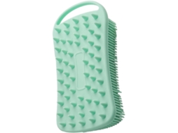 Escova De Banho Esfoliante Para Corpo E Cabelo, Escova De Silicone Dupla Face Para Esfoliação Corporal No Chuveiro