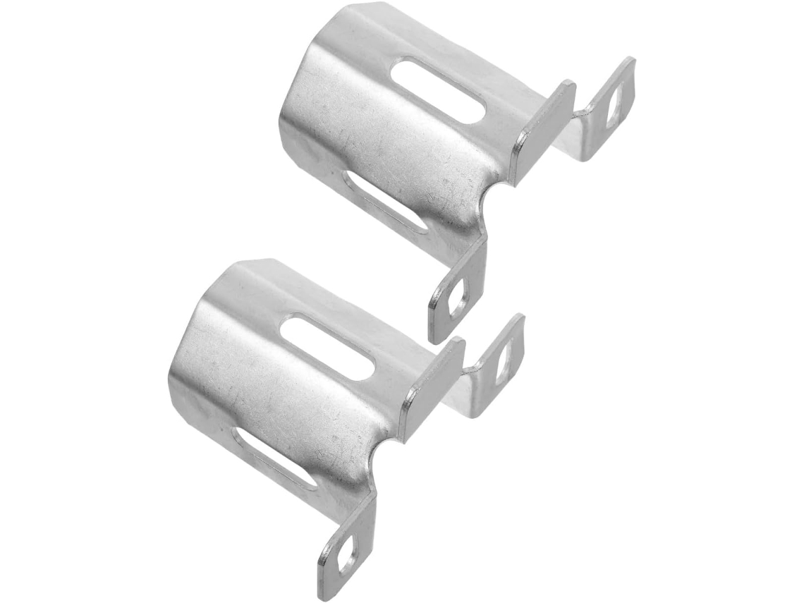 Suporte Para Porta De Enrolar Hanabass Em Ferro Galvanizado 2 Peças, Acessório Robusto Para Eixo De Porta Enrolar, Fácil