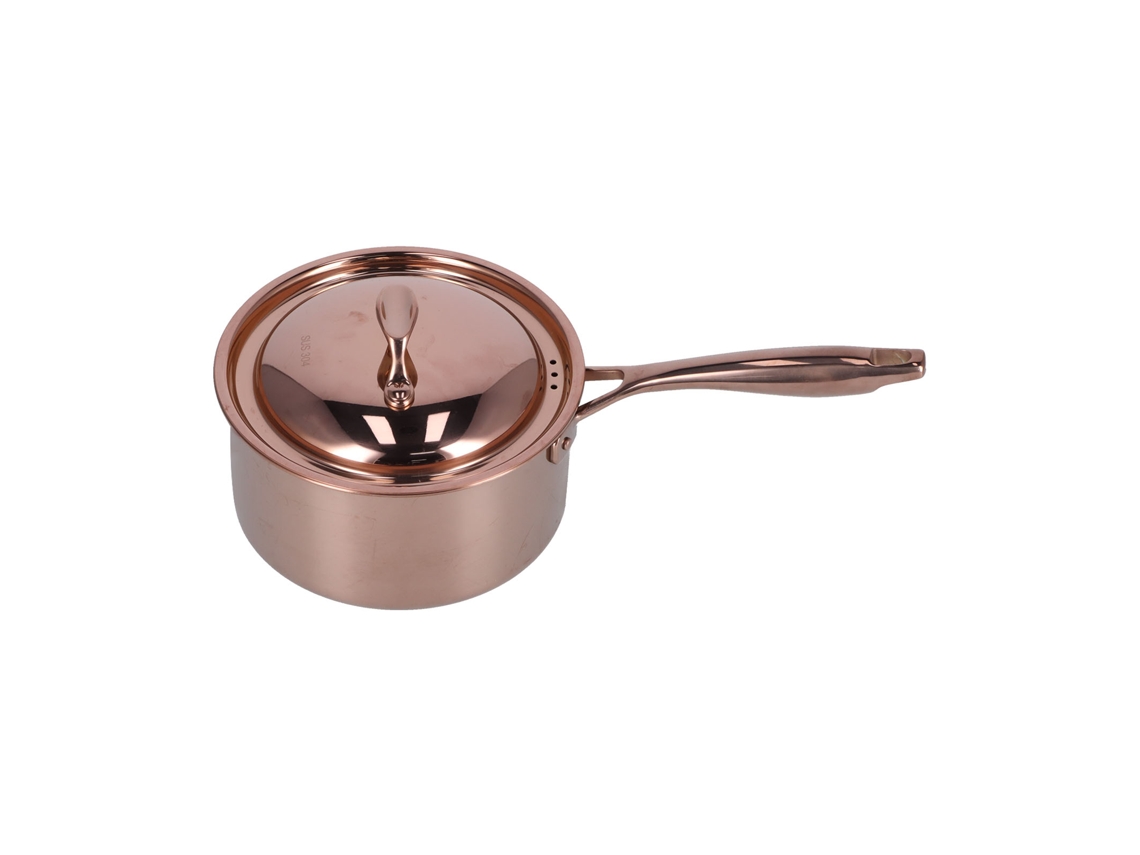 Panela LAXISCREED Inox 304 Antiaderente com Tampa