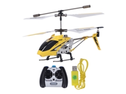 Ats brinquedo de Helicóptero de Controle Remoto de Liga Resistente 3,5 Canais com Rotação 360° para Crianças