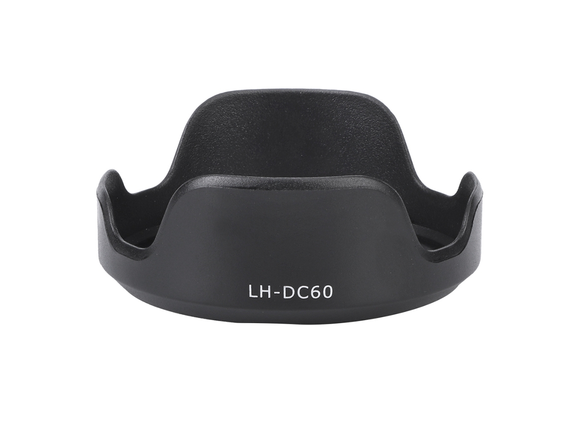 Lhdc60 Plastic Black Camera Mount Lens Hood For Canon Powershot Sx30 Sx20 Sx10 Is Sx1 Lens LAXISCREED