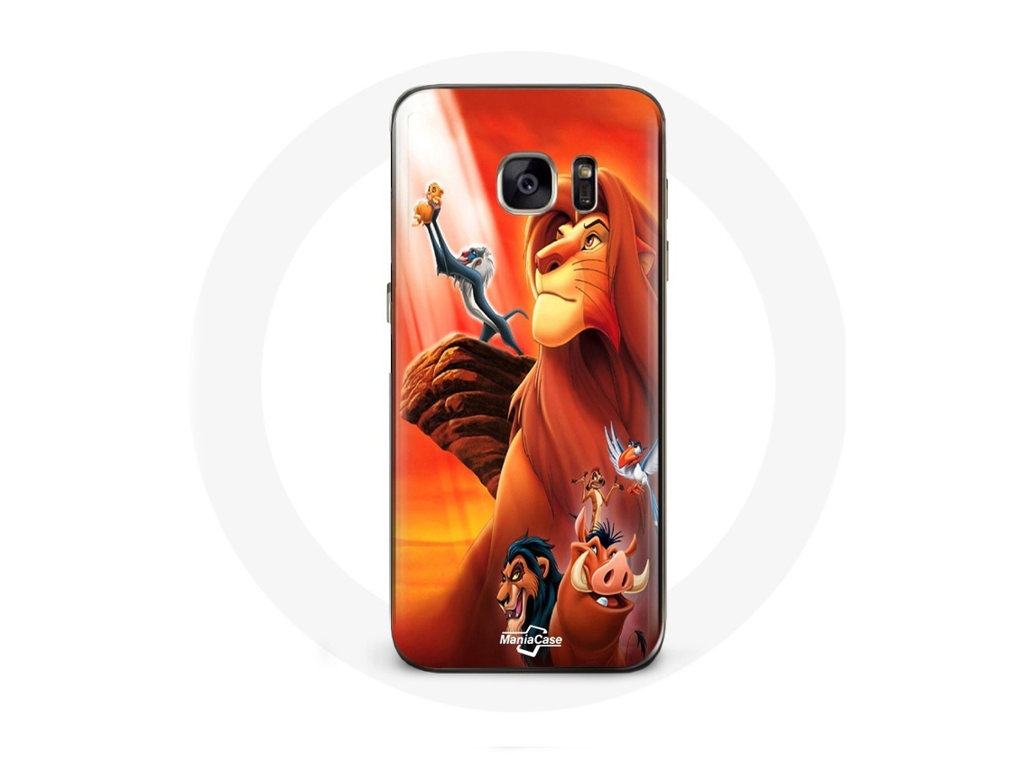 Capa para Samsung Galaxy S6 Le Rei Lion Simba e Mufasa
