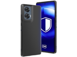 Capa Soft Touch para Motorola Motorola Edge 50 Fusion 3MK Silicone Preto