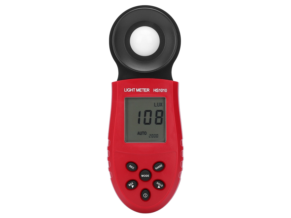 Meter De Luz Portátil Hs1010 Iluminómetro Digital Para Casa E Escritório