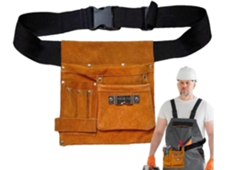 Bolsa Multifuncional Ajustável Para Ferramentas, Ideal Para Artesãos E Para Uso Como Cinto Utilitário.