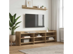 Vidaxl Gabinete Para Tv 168 X 33 X 47 Cm Carvalho Arttisan