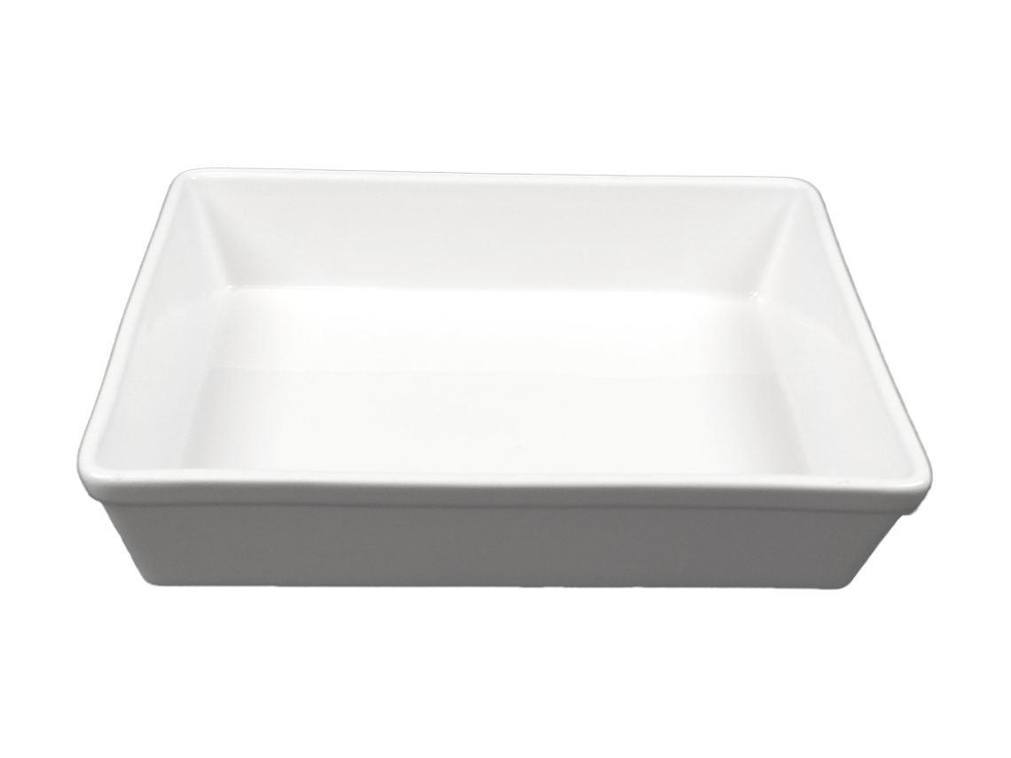 Porcelana Em Formato Retangular Grande Pacote Com 2 Jortmrd