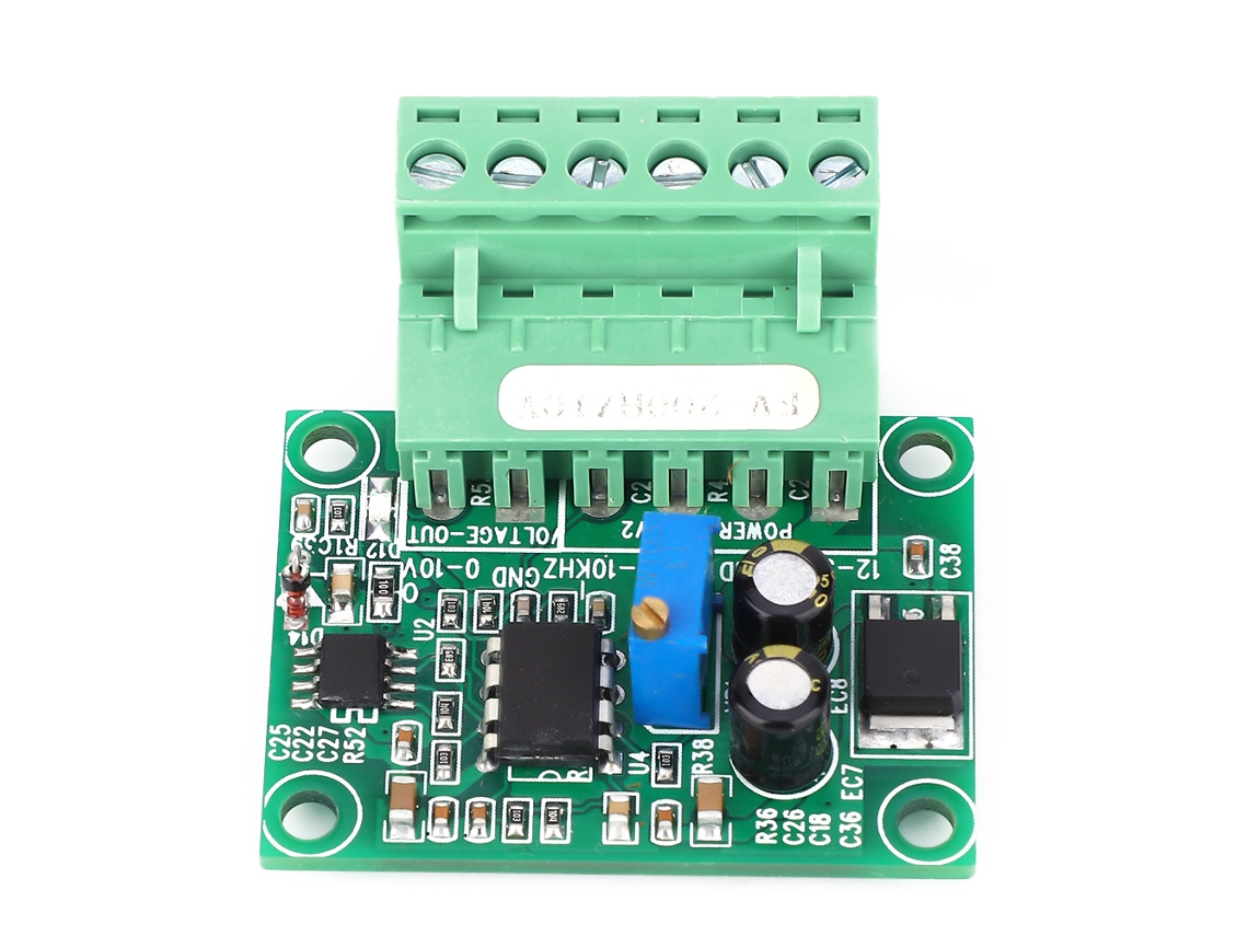 Módulo Conversor Frequência-tensão Fv-200hz10v (0~200hz Para 0~10v, Sinal Digital-analógico)