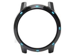 Capa Proteção Anti impacto Bumper para Apex 2 Pro Smartwatch Preto Azul