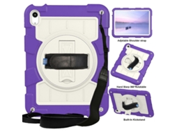Capa de silicone híbrida à prova de choque Webake para tablet com alça de ombro