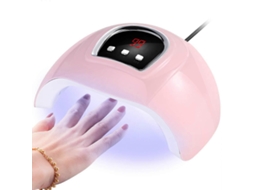 Lâmpada Led Uv Para Unhas, Secador De Unhas De 54 W, Lâmpada De Cura Para Esmalte Em Gel, 18 Leds, Sensor Ly Ebike