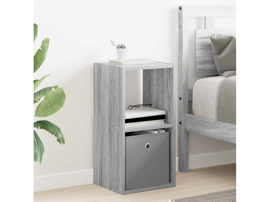 Vidaxl Mesa-de-cabeceira Cinza Sonoma 30,5 X 27 X 59,5 Cm