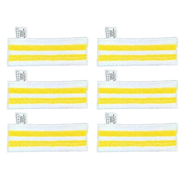 Conjunto de 6 Panos Limpeza a Vapor para Kärcher Easyfix Sc2 Sc3 Sc4 Sc5 BRILVIBERA
