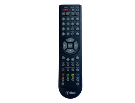 Controle Remoto Original Para Tv Tokai Ate22a304k Tokai Branco Controle Remoto Simples