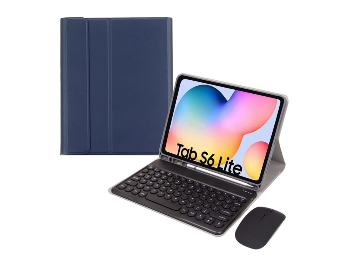 Capa de Teclado Bluetooth para Samsung Tab S7fe 12.4 com Rato XIAOMOYU