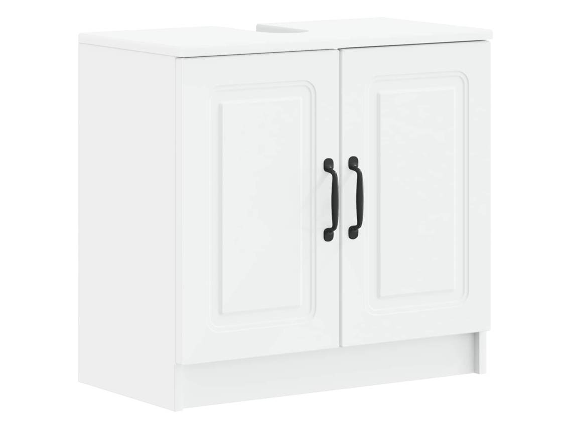 Vidaxl Armário Para Pia De Banheiro Utrecht Branco 59,5 X 31,5 X 59 Cm