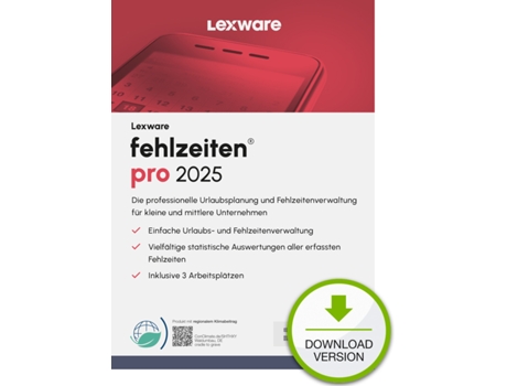 Dispositivo Fehlzeiten Pro 2025 1, Abo Esd Downloadesd Lexware