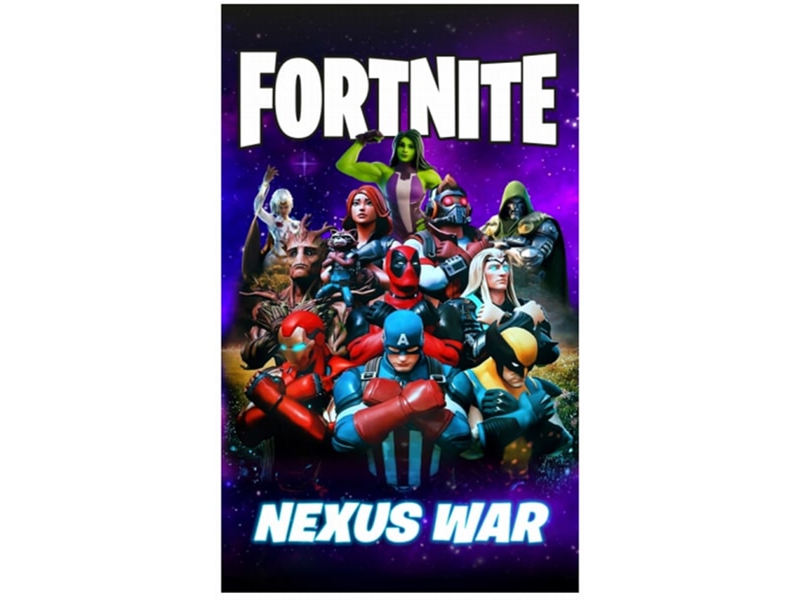 Toalha Praia Microfibra Fortnite Nexus War 2