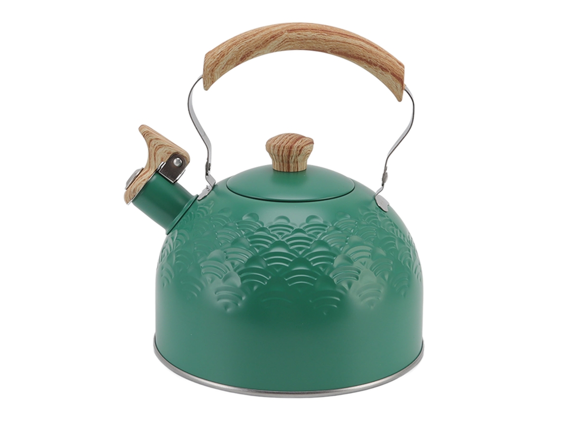 Olla De Vapor 2.5l De Acero Inoxidable Para Cocina, Tetera Silbante Para Hervir Agua