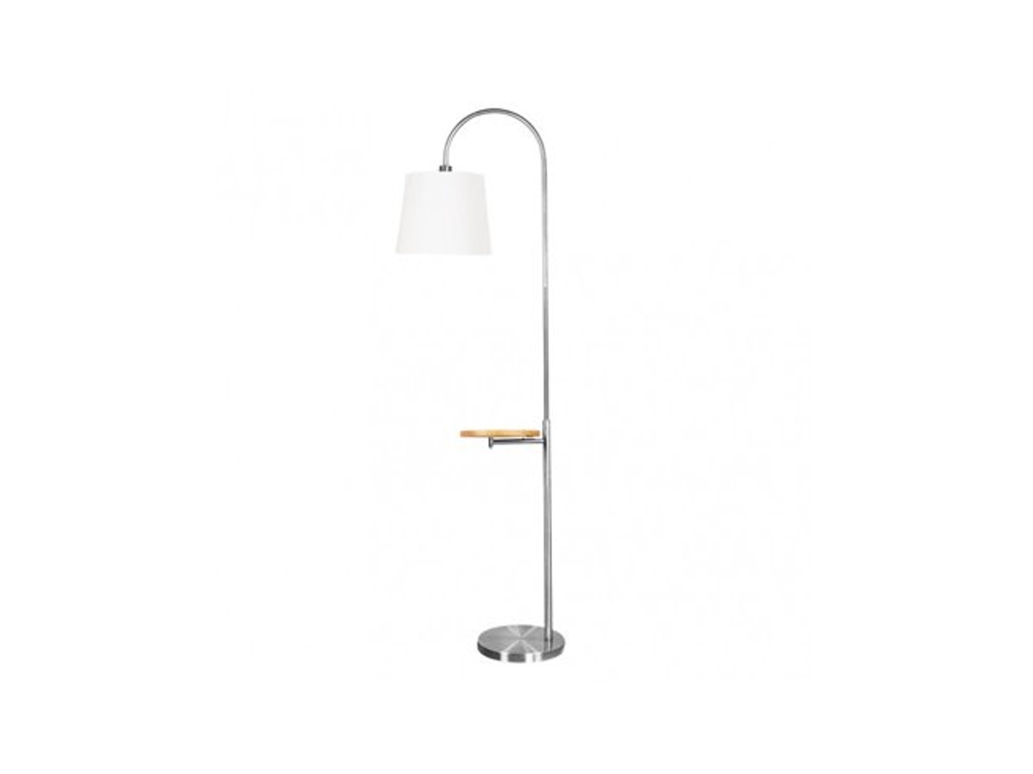 Mesa De Salão De Madeira Embutida 180x30x52 Cm Marfim 1xe27 Fabrilamp