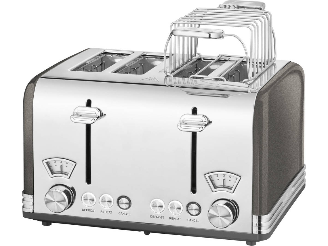 Torradeira PROFICOOK TA 1194 Cinzento (1500 W)