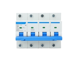 Disjuntor DZ47 125 4P 100A 400V com Proteção contra Fuga e Sobrecarga YURU