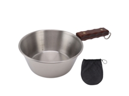 Frigideira Camping Inox 304 2000ml Portátil LAXISCREED