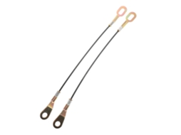 Kit com 1 par de cabos de suporte para porta traseira, compatível com e para substituição.